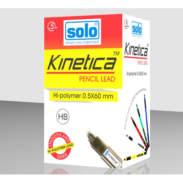 Kinetica Pencil Leads HB 0.5x60mm, Pack of 24 tubes (LPHB5)